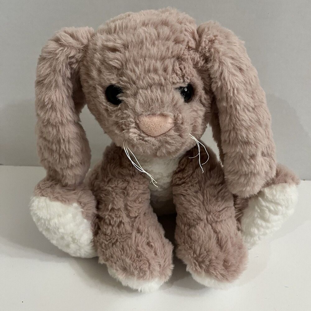 Laila and Lainey Plush Bunny Pink Floppy Ear Rabbit 10” Stuffed Animal